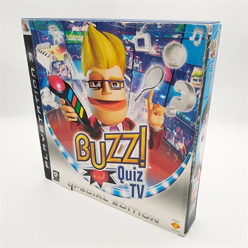 Buzz Quiz TV Special Edition - Komplet i æske - PS3 (B Grade) (Genbrug)